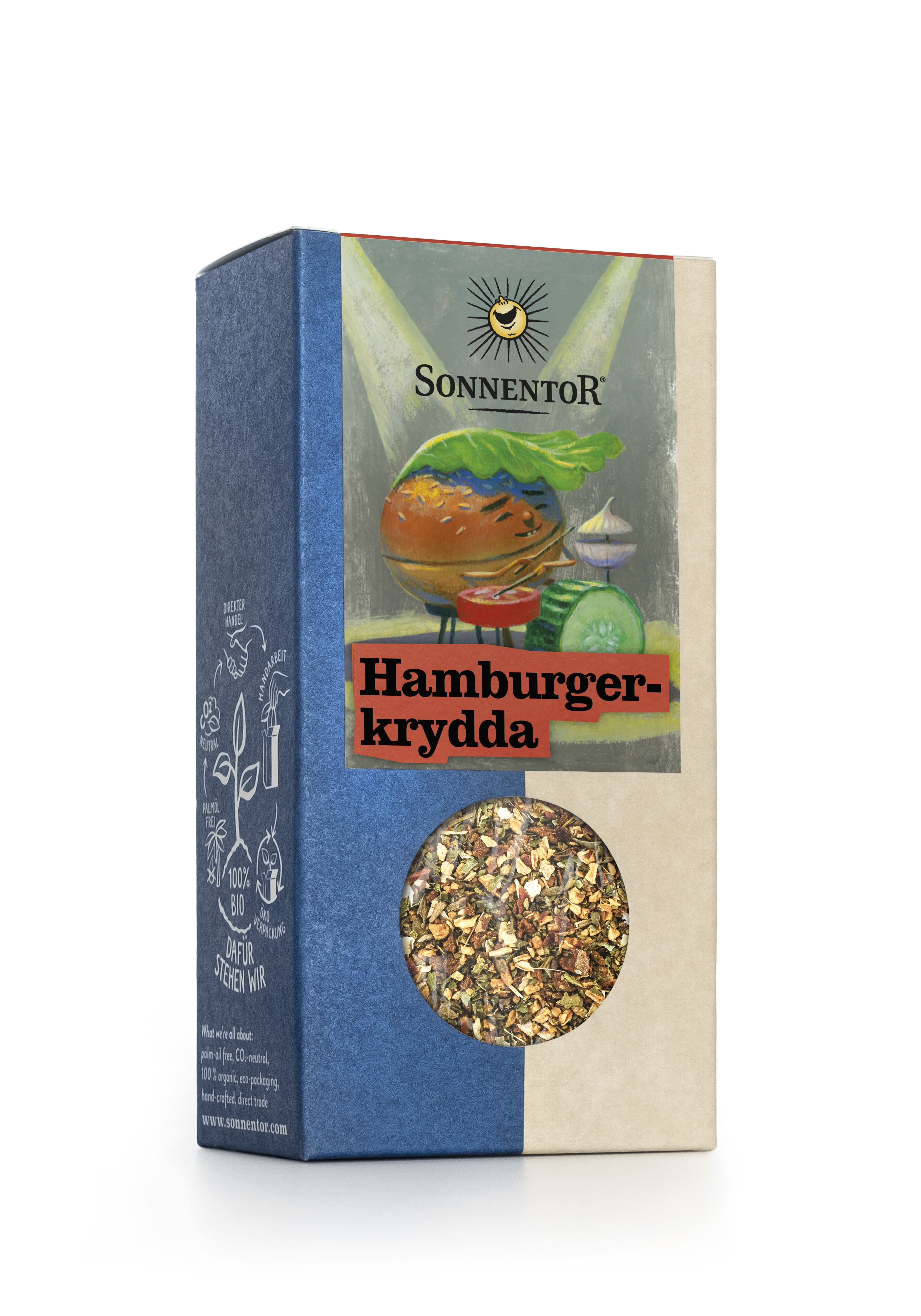 Sonnentor Hamburgerkrydda 60g