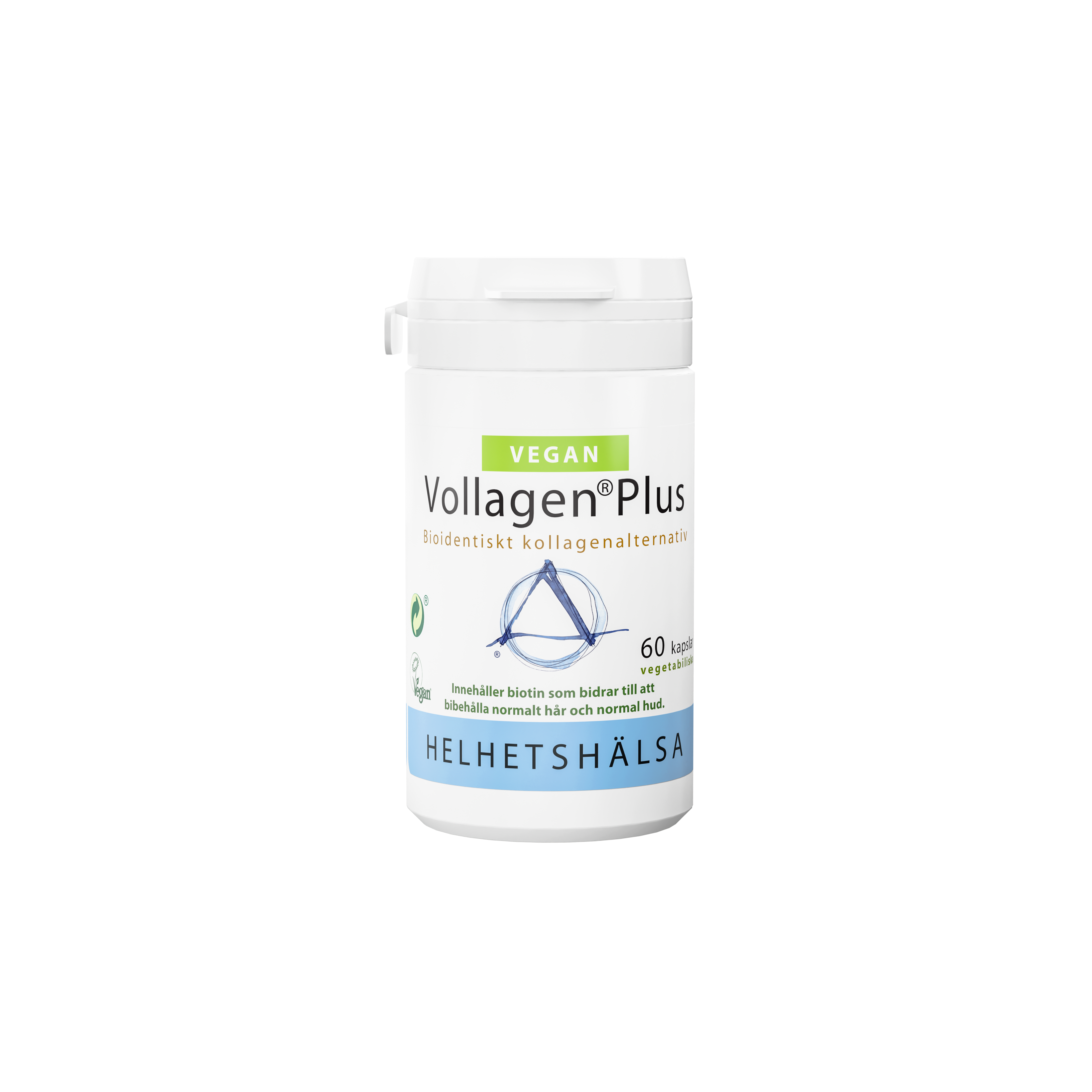 Helhetshälsa Vollagen®Plus 60 kapslar