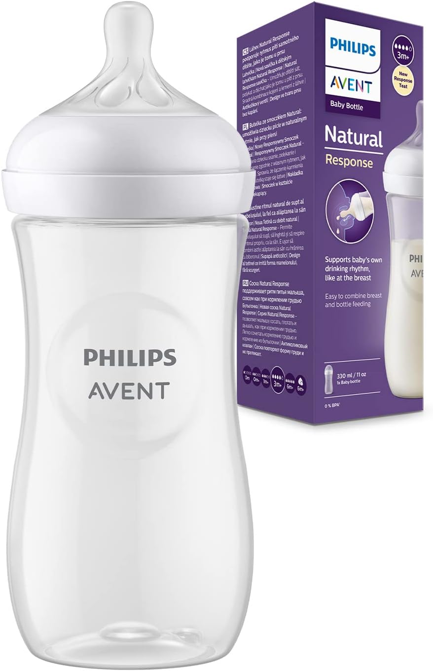 Philips Avent Natural Response Natural-nappflaska i glas 120ml