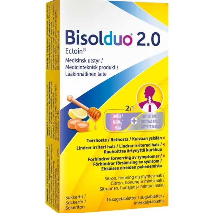 Bisolduo 2.0 sugtabletter 16 st