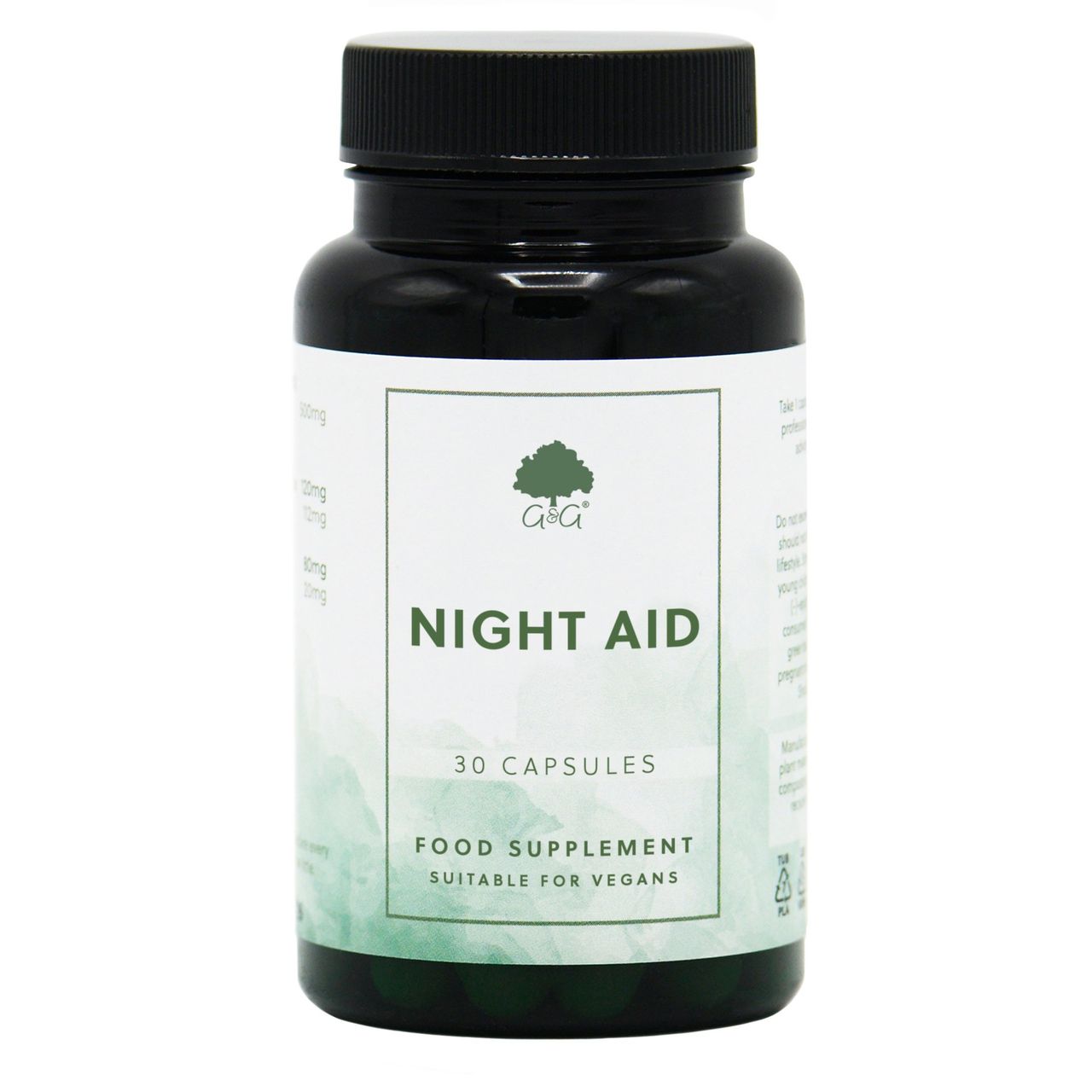 G&G Vitamins Night Aid 30 kapslar