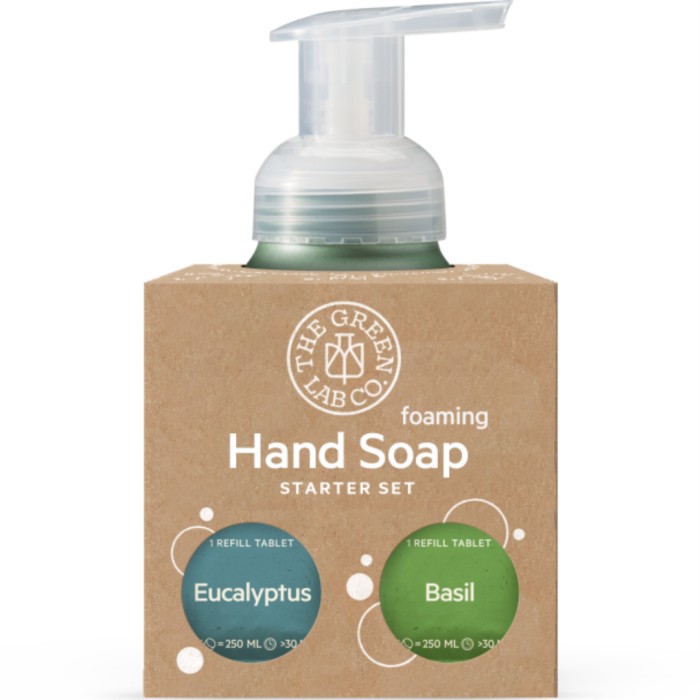 The Green Lab Company Hand Soap Starter Set Eucalyptus & Basil