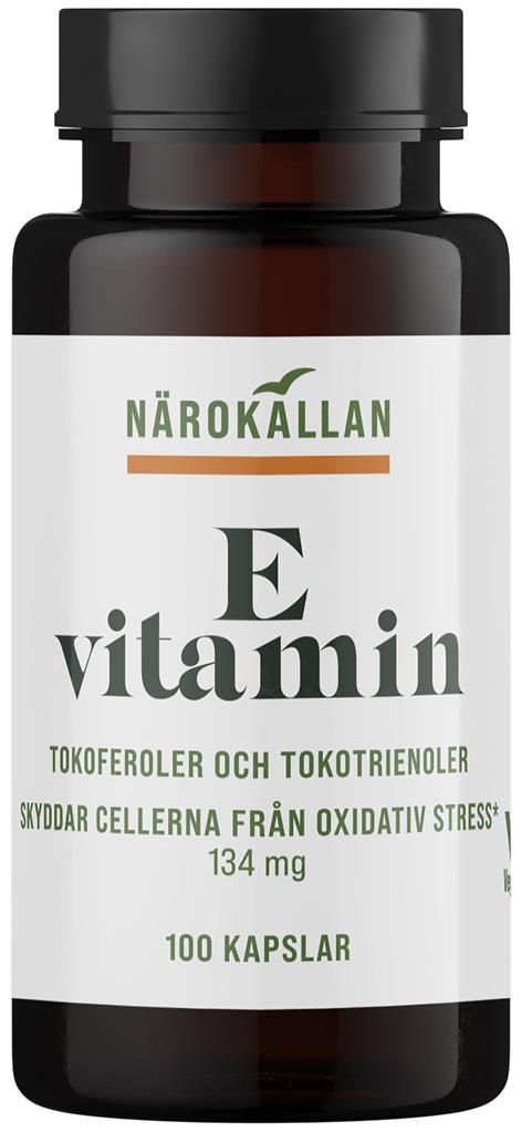 Närokällan E-Vitamin 200IE 100 kapslar