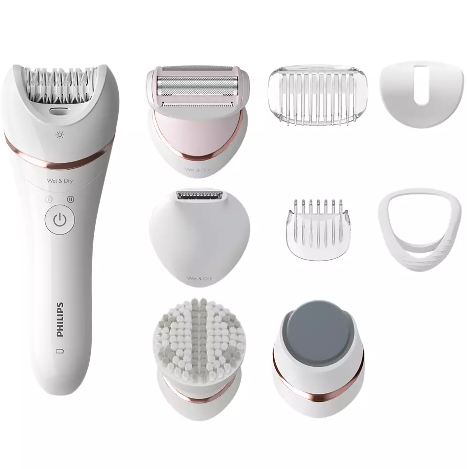 Philips Epilator Series 8000 Epilator för våt- och torrepilering BRE740/10