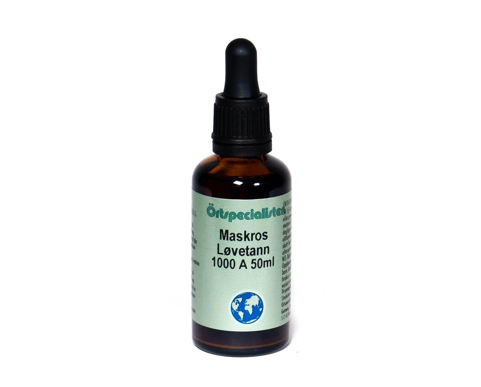 Örtspecialisten Maskrosrot 1000A 50ml