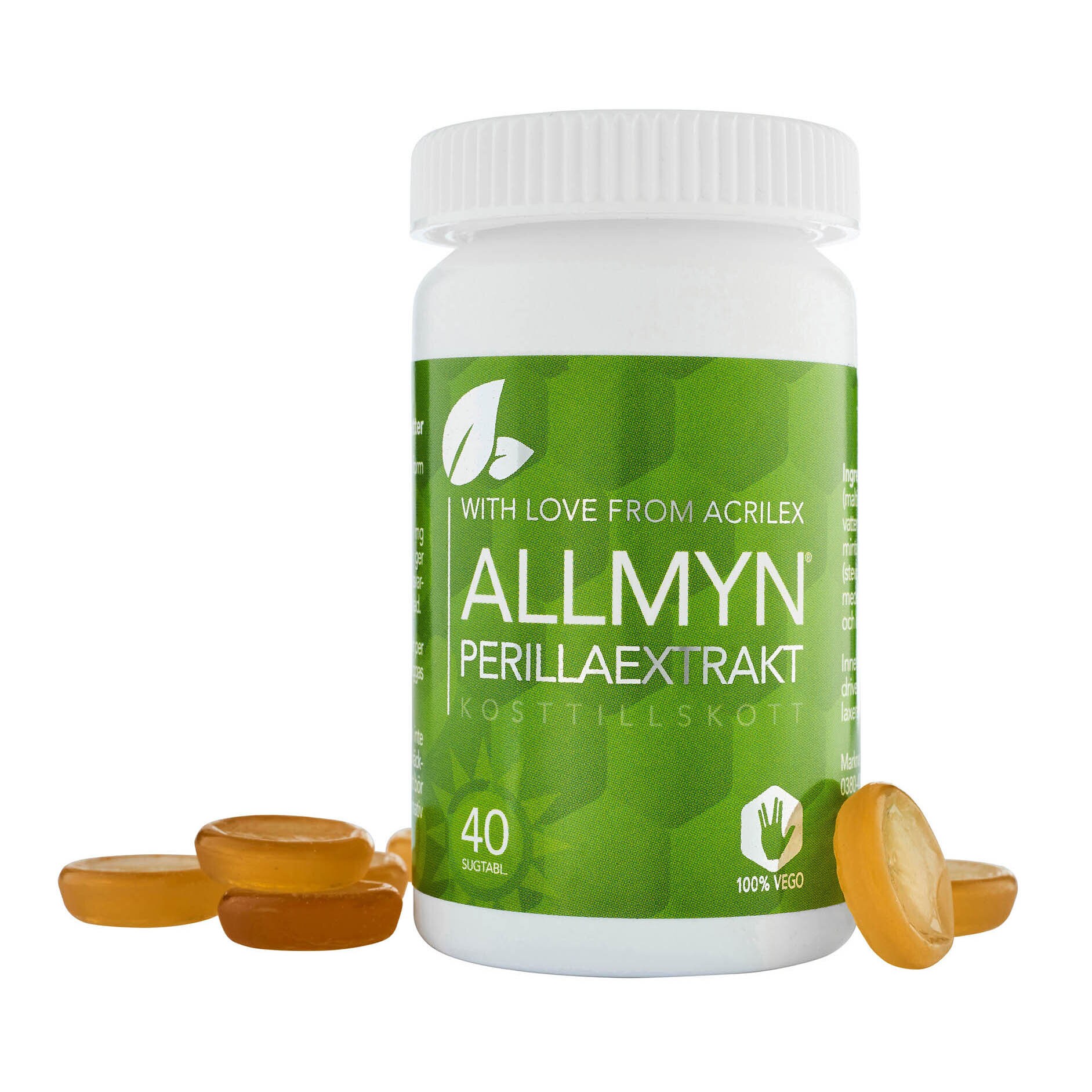 Acrilex Allmyn 40 sugtabletter