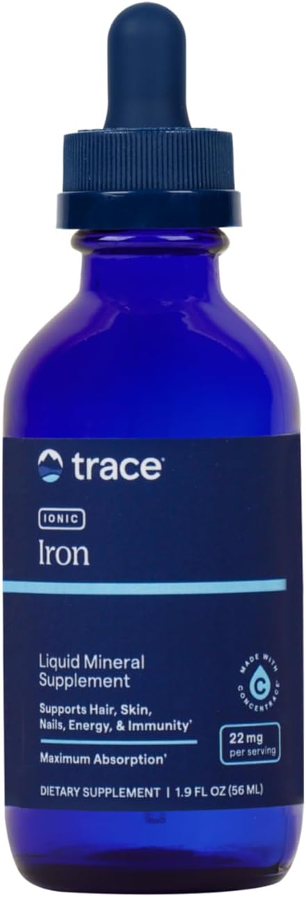 Trace Minerals Liquid Ionic Iron 22 mg 56 ml