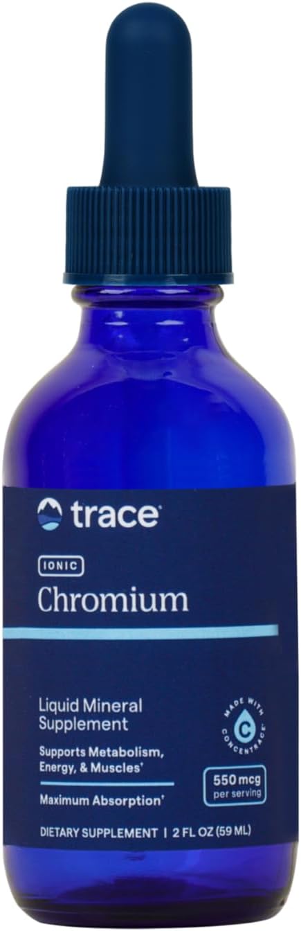 Trace Minerals Liquid Ionic Chromium 550 mcg 59 ml