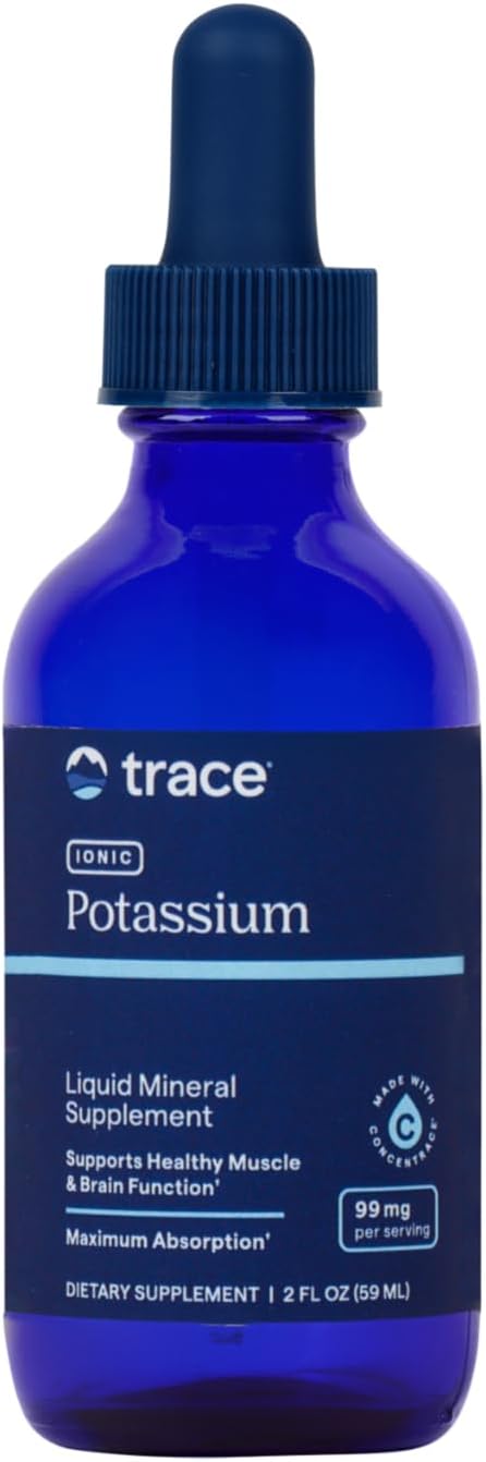 Trace Minerals Liquid Ionic Potassium 99 mg 59 ml