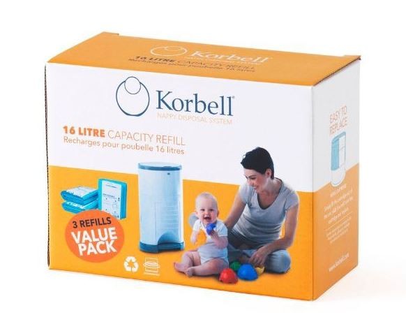 Korbell Refill 3-pack