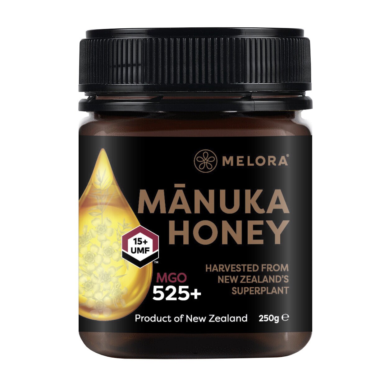 Melora Monofloral Manuka Honey 525MGO 250g