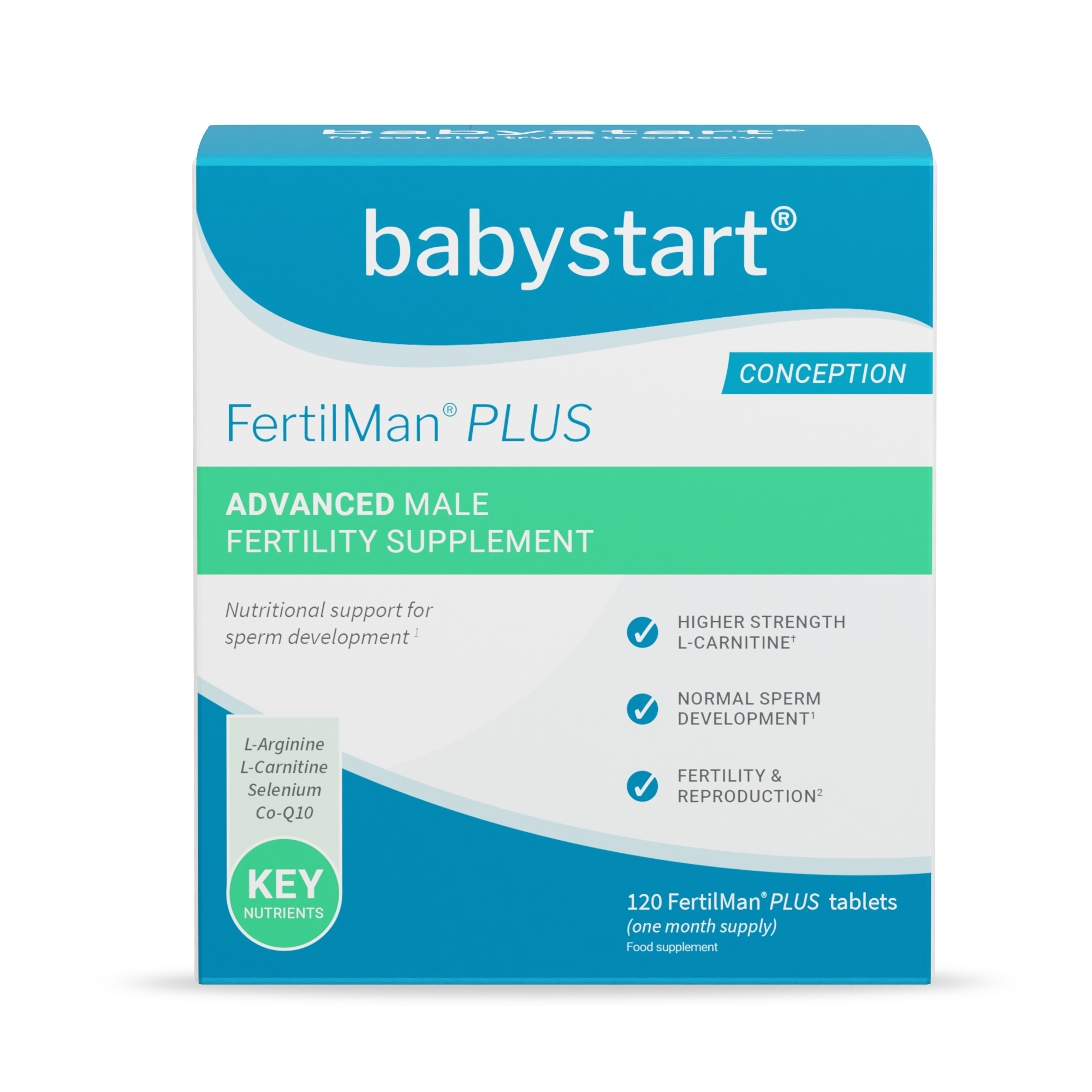 Babystart FertilMan PLUS / MAX - Avancerat Näringsstöd för manlig fertilitet
