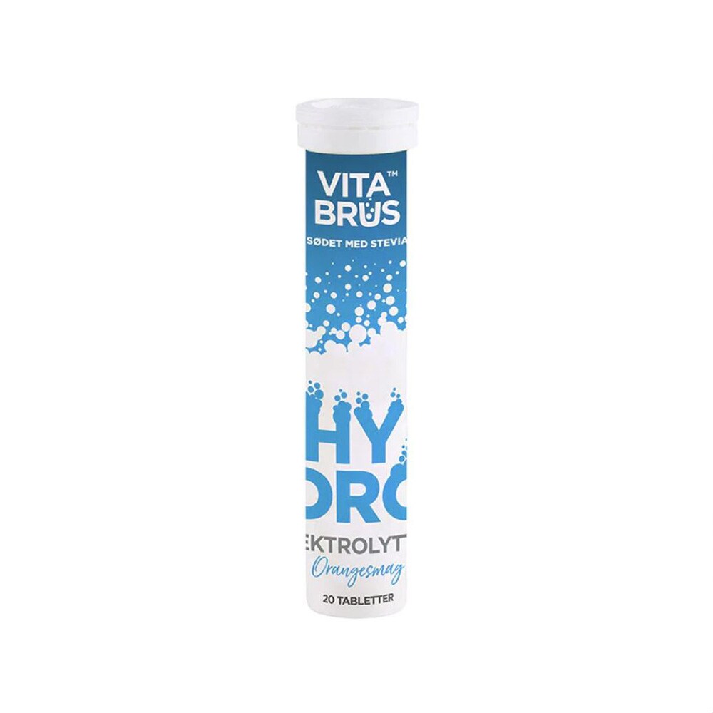 VitaBrus Hydro Elektrolyter 20 brustabletter