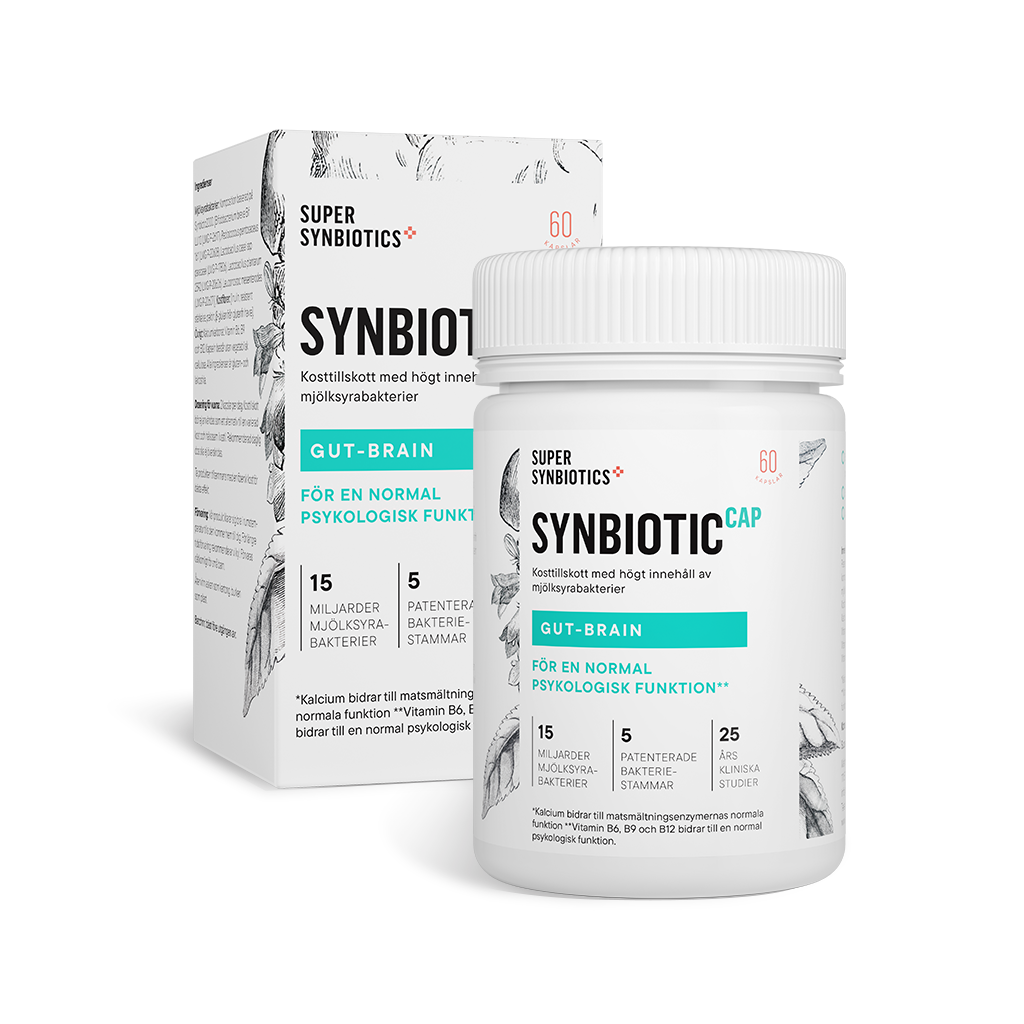 SuperSynbiotics Synbiotic Cap Gut-Brain 60 kap
