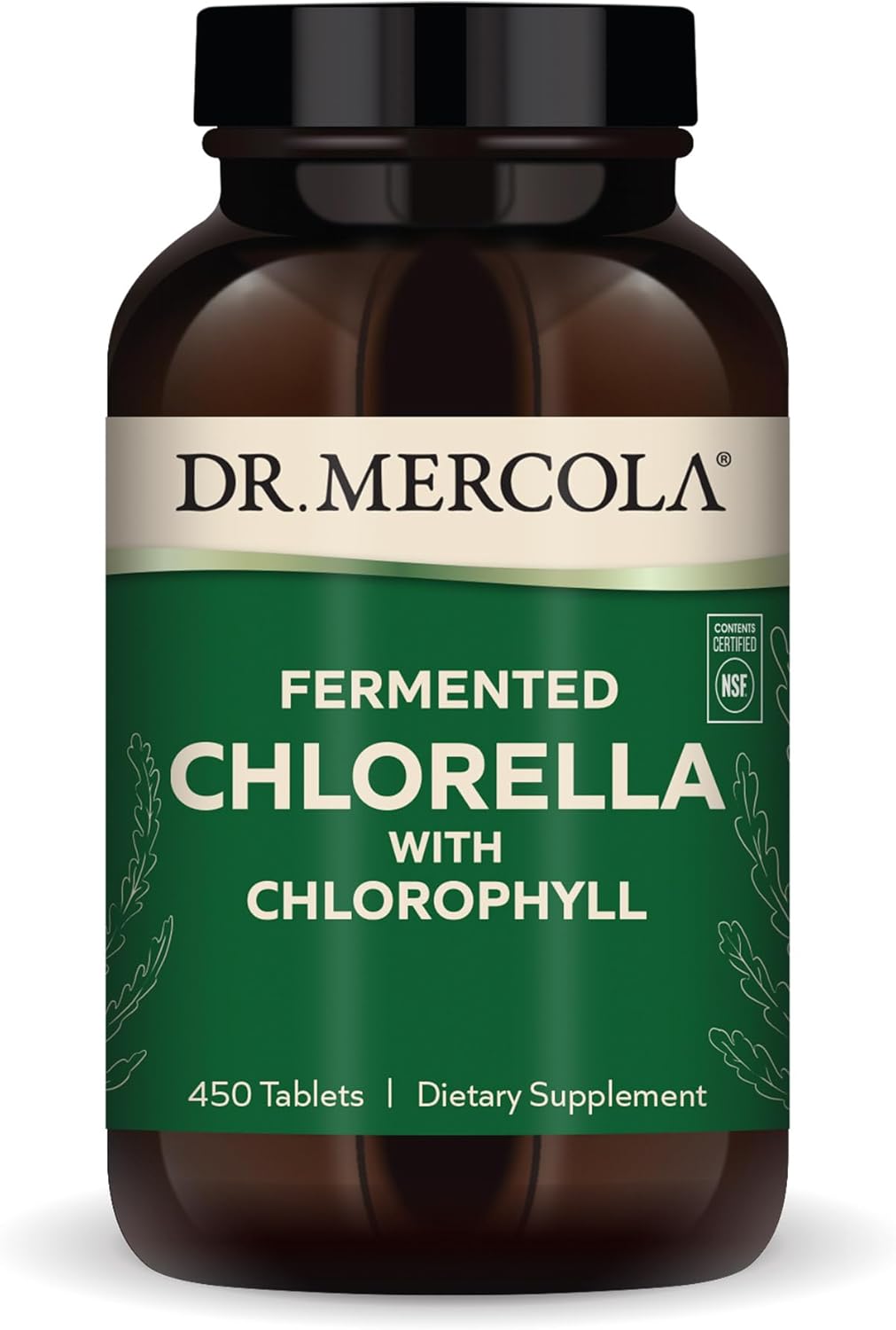 Dr. Mercola Fermented Chlorella 450 tabletter