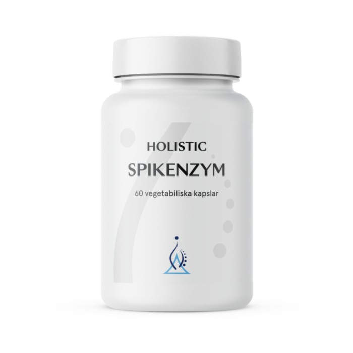 Holistic Spikenzym ®, 60 kapslar