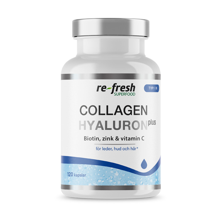 Re-freshsuperfood Collagen Hyaluron Plus 120 kapslar