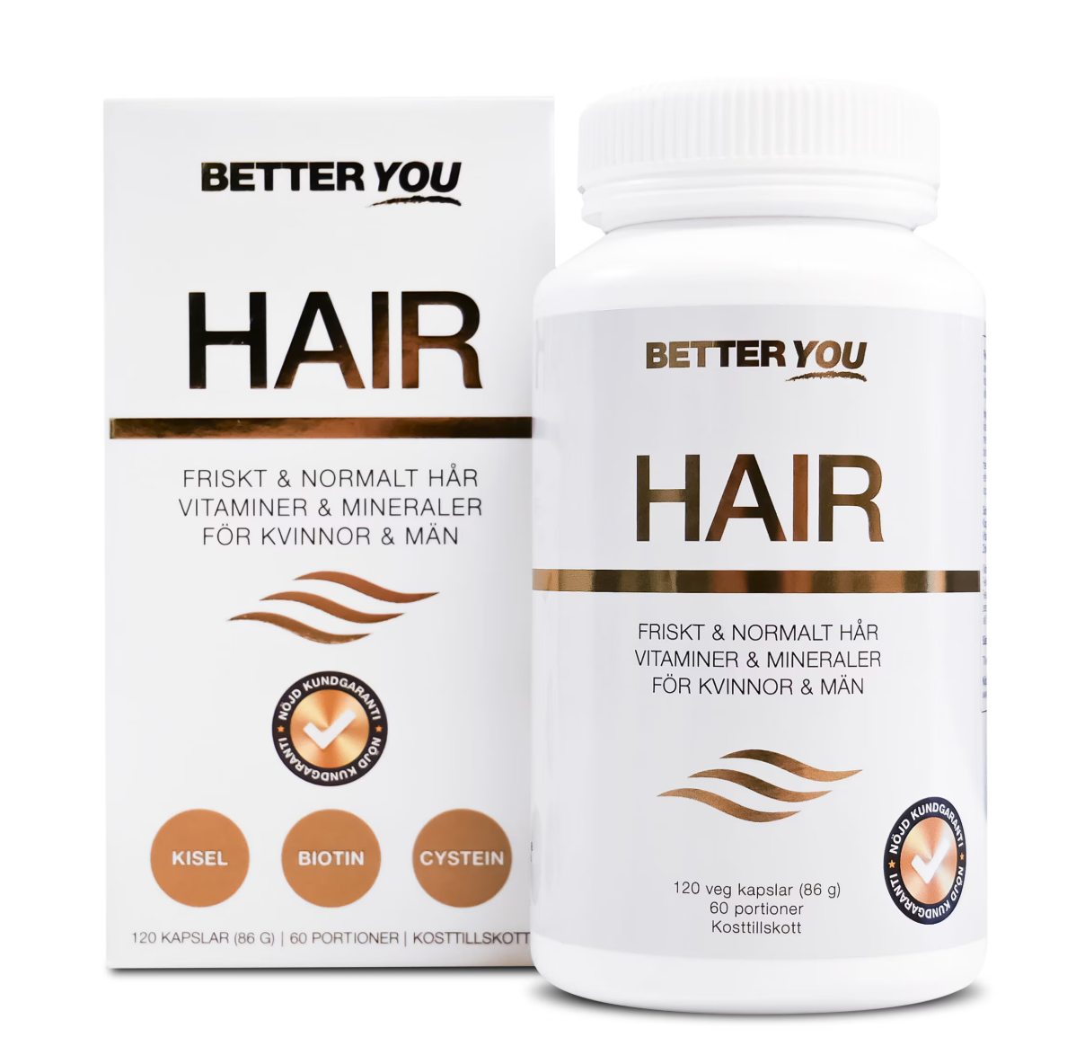 Better You Hair 120 kapslar