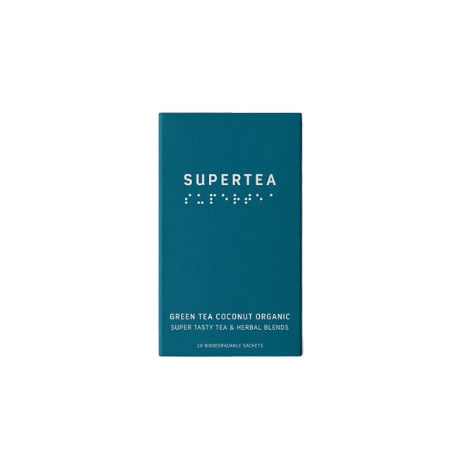 Supertea Green Tea Coconut Organic 20 påsar