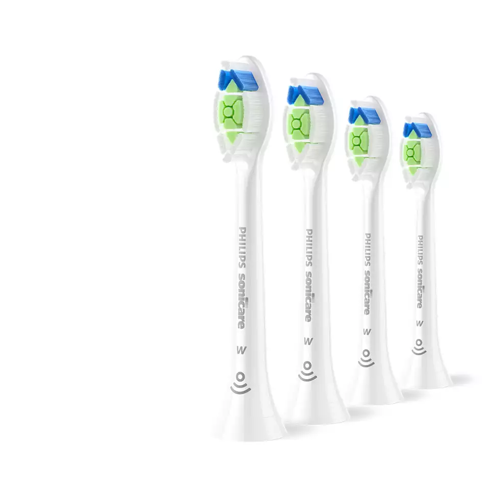Philips Sonicare Optimal White 4-pack borsthuvuden HX6064/87 (Vita)