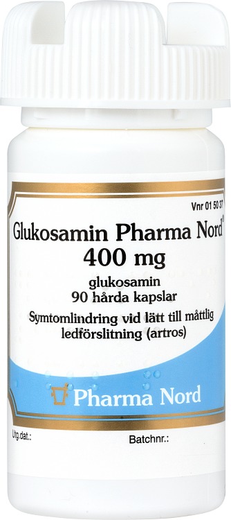 Pharma Nord Glukosamin kapsel 400 mg 90 st