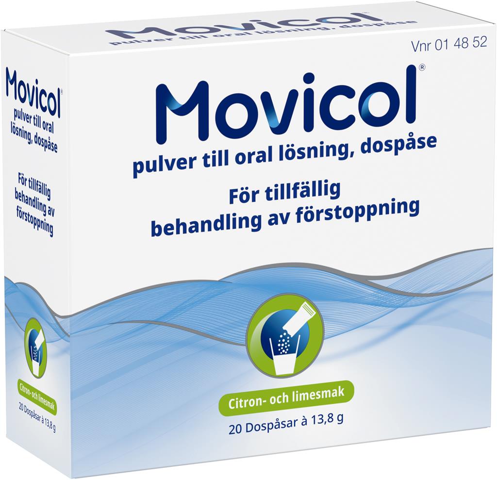 Movicol Pulver till oral lösning i dospåse 20 st
