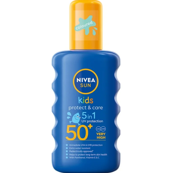 Nivea Sun Solkräm barn Protect & Care Kids Sun Spray SPF50+ 200 ml