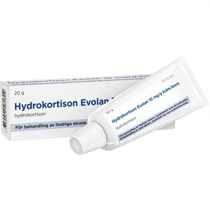 Evolan Hydrokortison, kräm 10 mg/g 20 gr