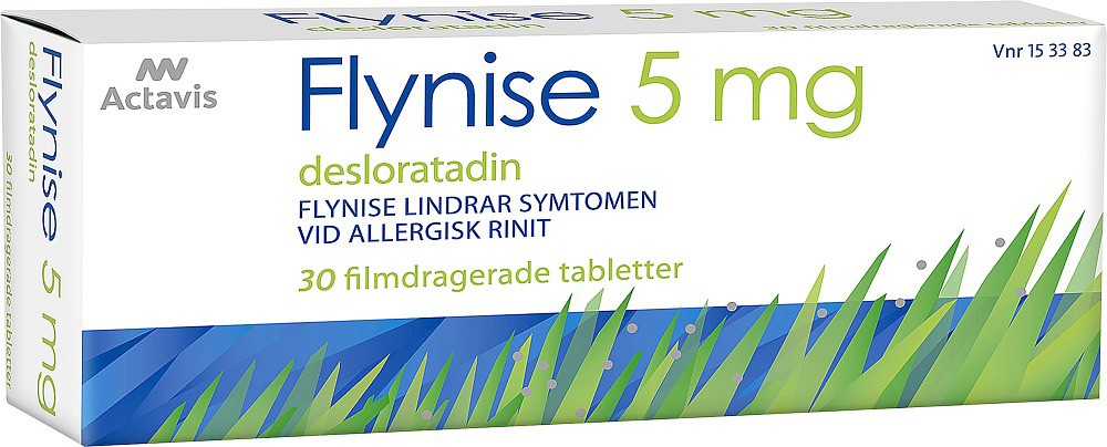 actavis Flynise, filmdragerad tablett 5 mg 30 st