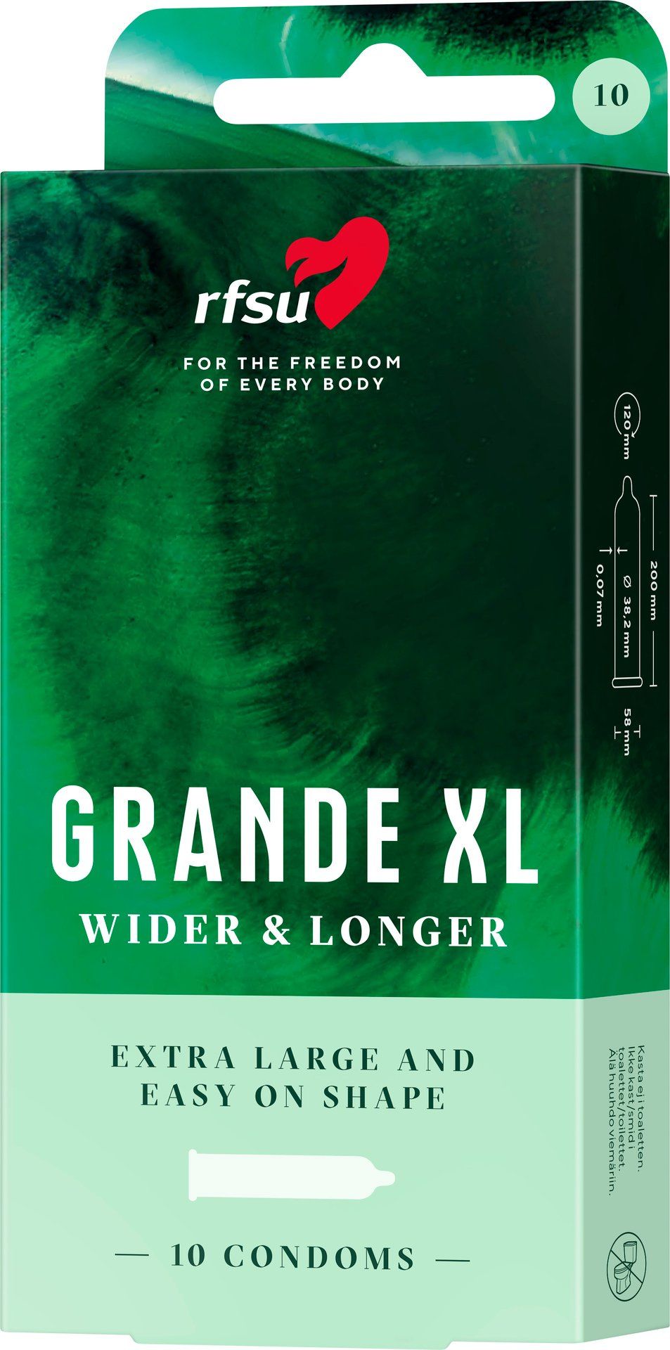 RFSU Grande XL 10-pack