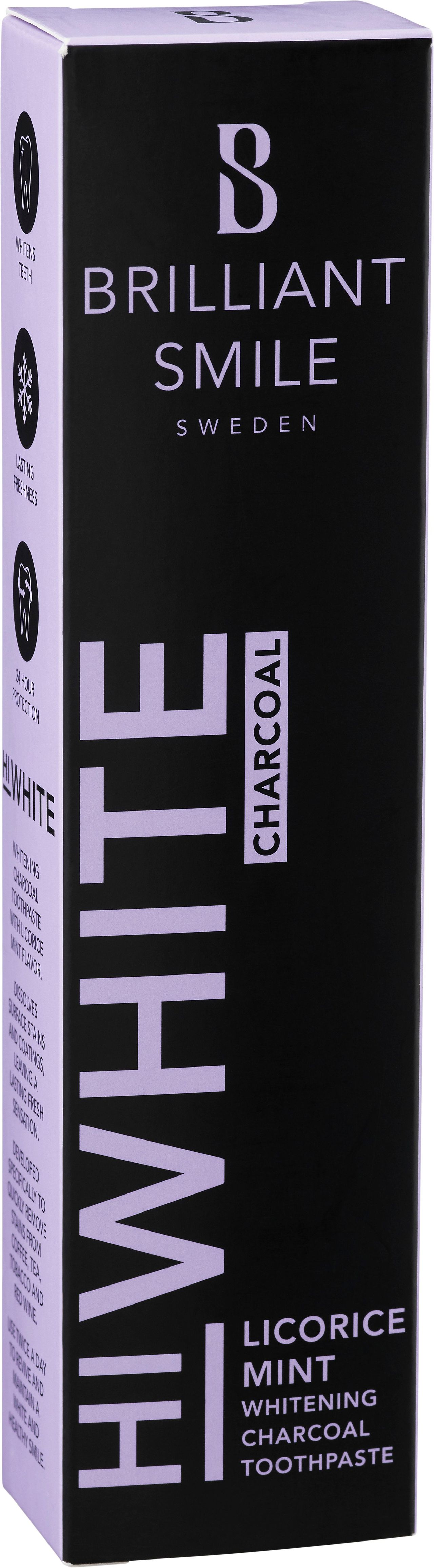 Brilliant Smile HiWhite Charcoal Licorice Mint 65 ml