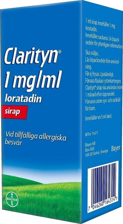 Clarityn sirap 1 mg/ml 120 ml