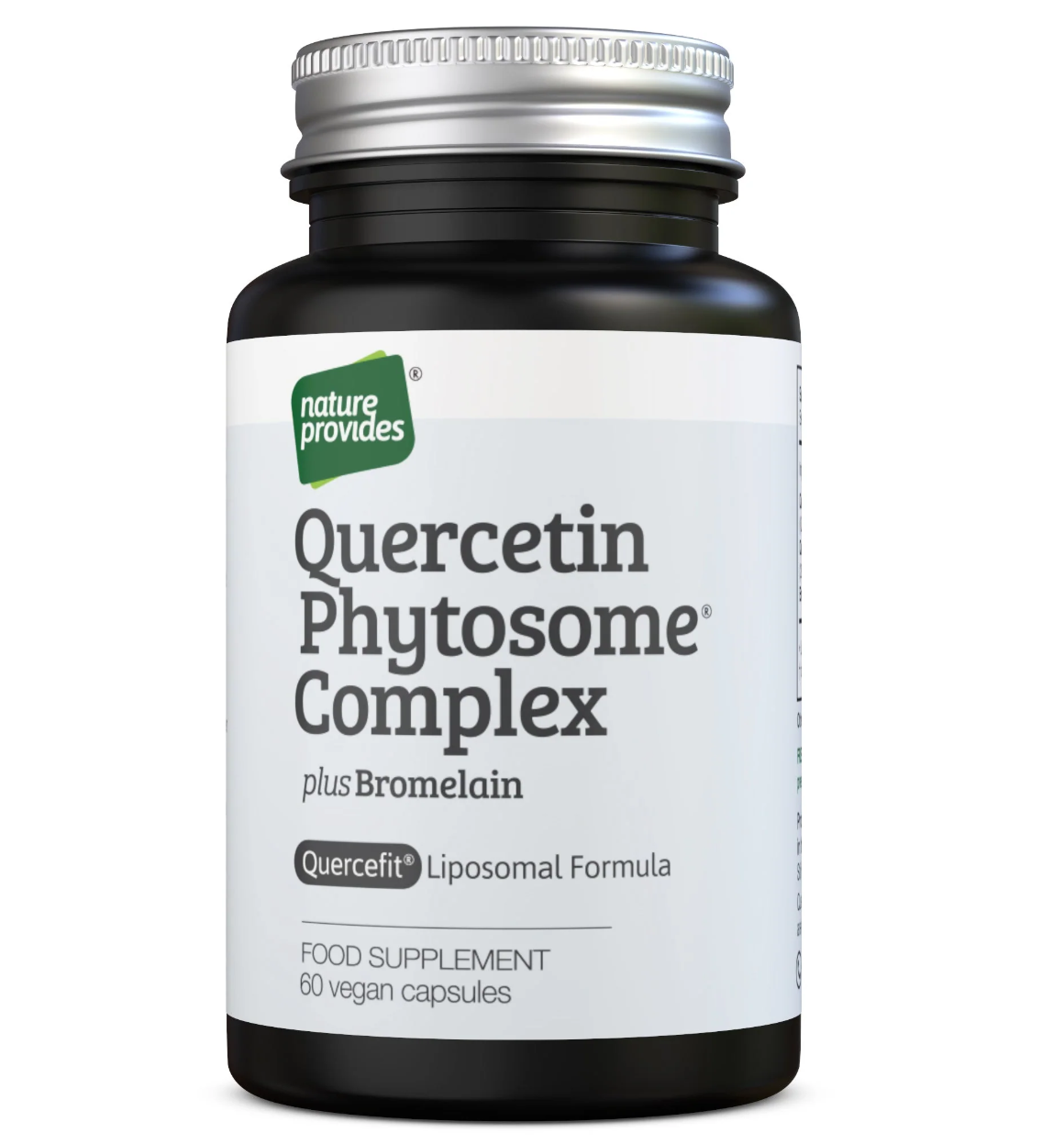 Nature Provides Quercetin Phytosome® Komplex + Bromelain, Liposomal 60 kap