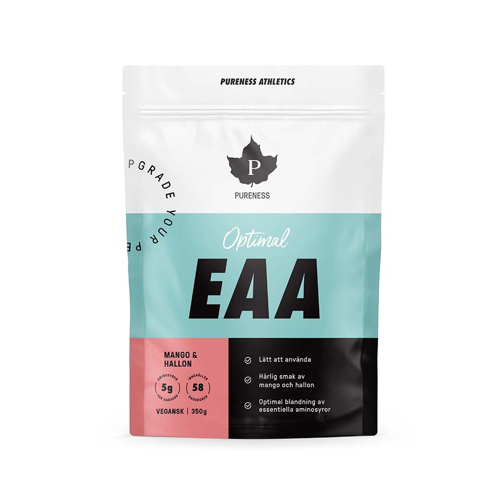 Pureness Athletics Optimal EAA-pulver Mango & Hallon 350g