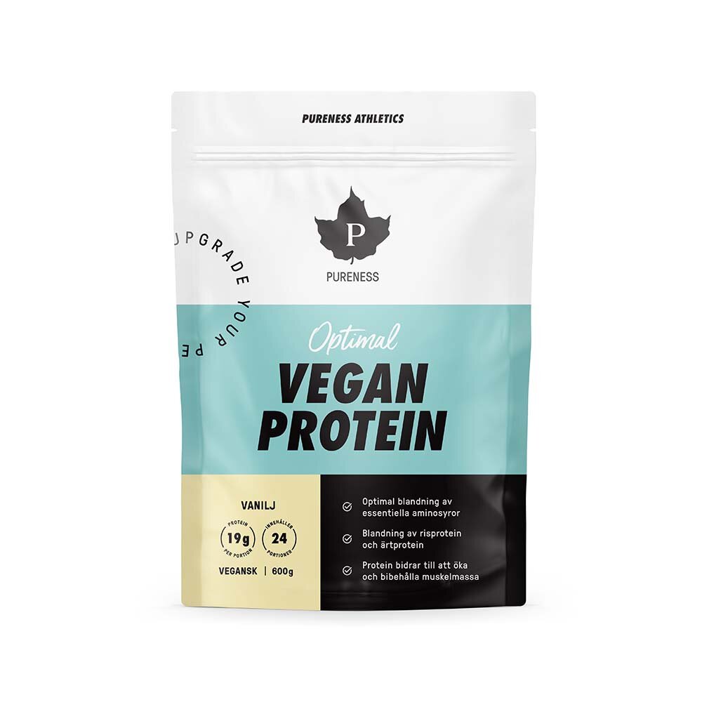 Pureness Athletics Optimal Vegan Protein Vanilj 600g
