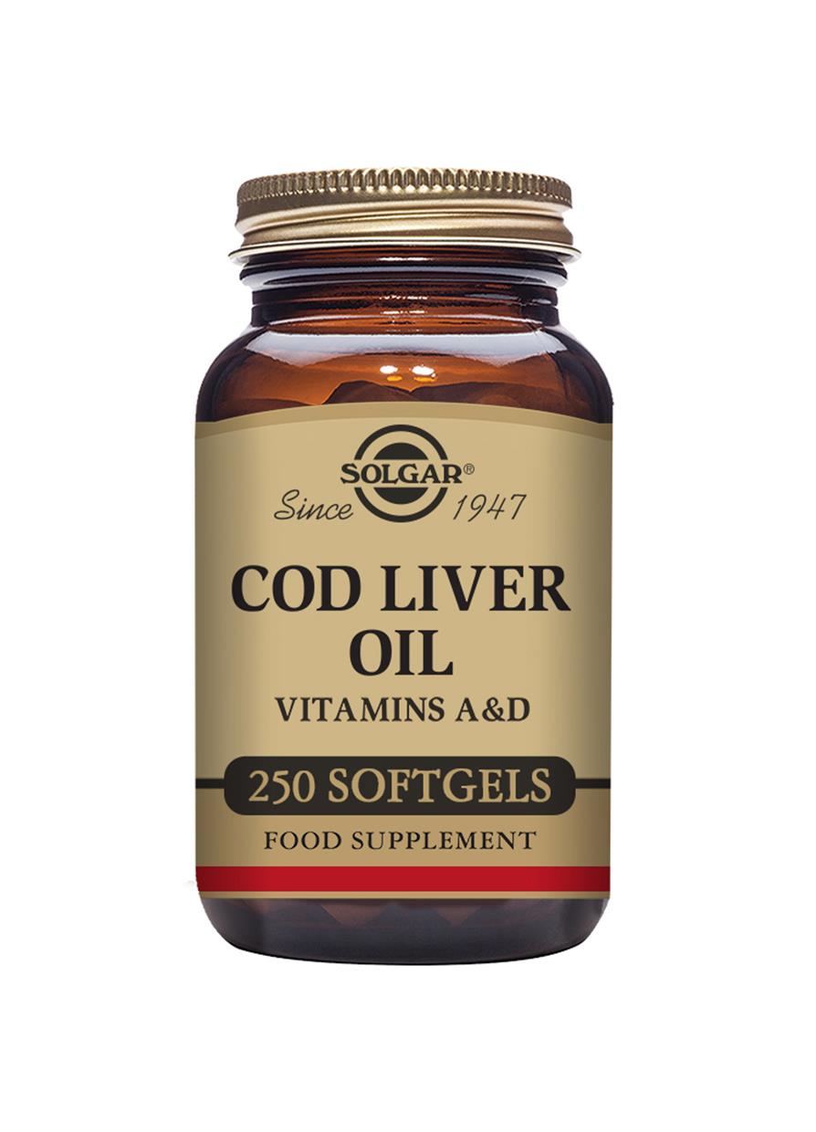 Solgar Cod Liver Oil 250 softgels