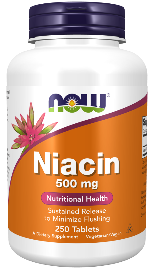 NOW Niacin Flush Free 250 mg 90 vcaps