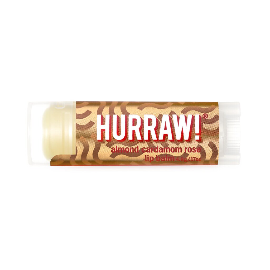 Hurraw Lip Balm Almond Cardamom Rose 4,8g