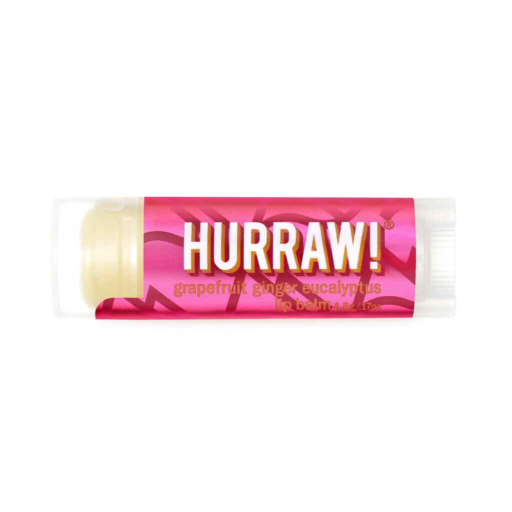 Hurraw Lip Balm Grapefruit Ginger Eucalyptus 4,8g