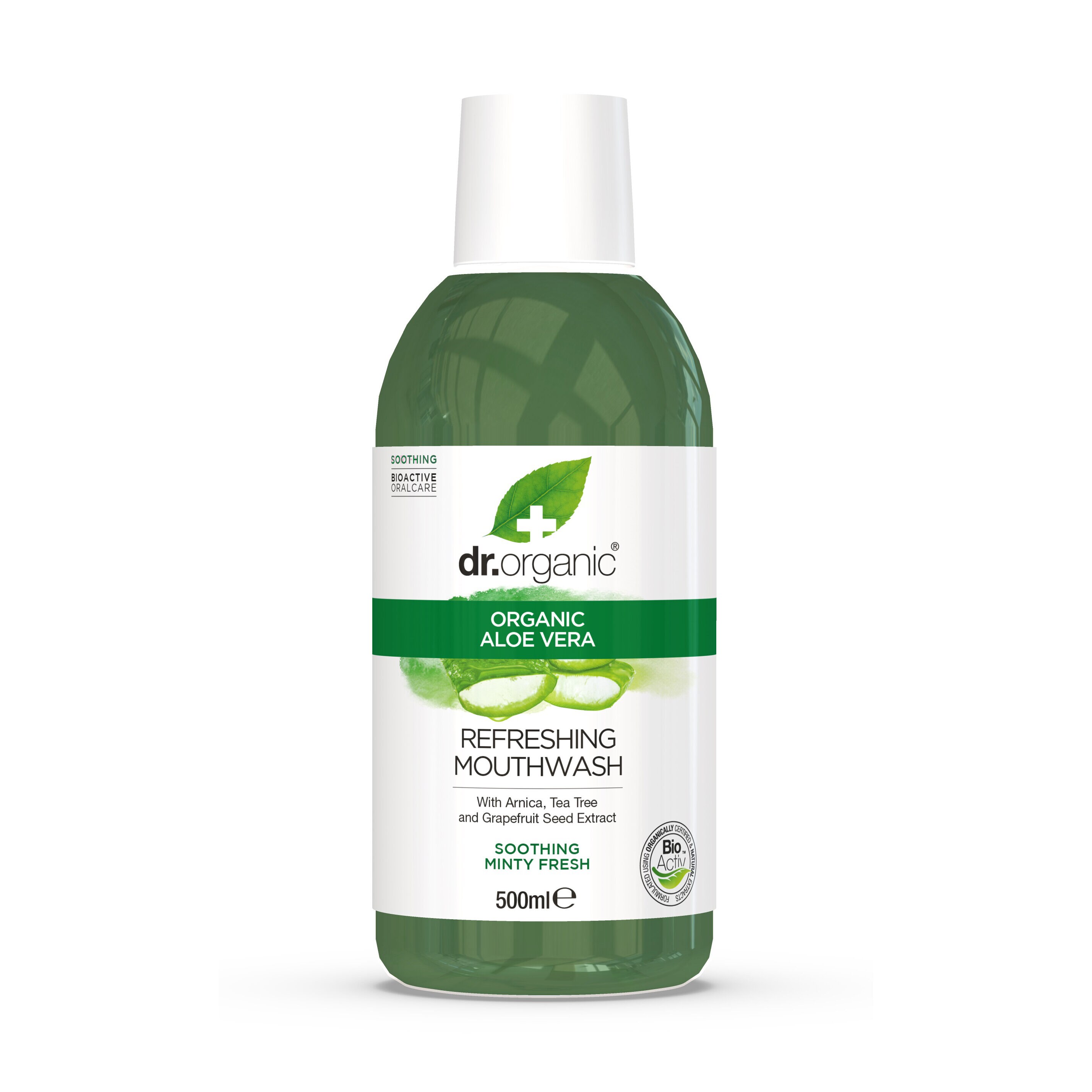 Dr Organic Munskölj Aloe Vera 500ml