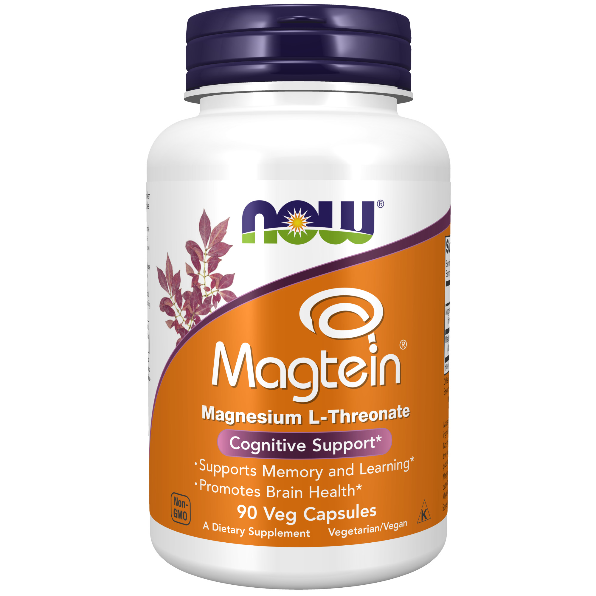 NOW Magtein® 90 vegkapslar