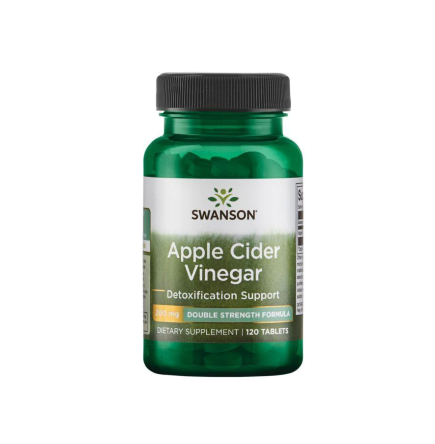 Swanson Apple Cider Vinegar 200mg 120t