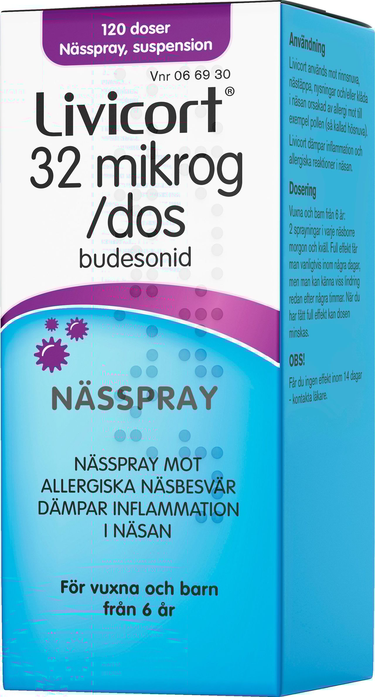 Livicort Nässpray 32 µg/dos 120 doser