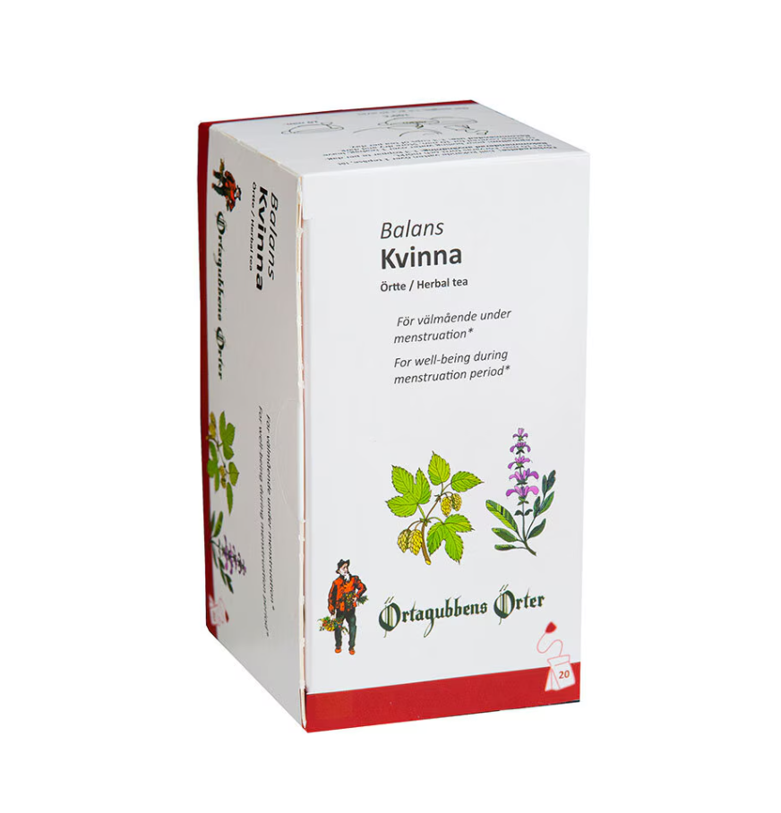 Örtagubben Balans Kvinna 20 påsar