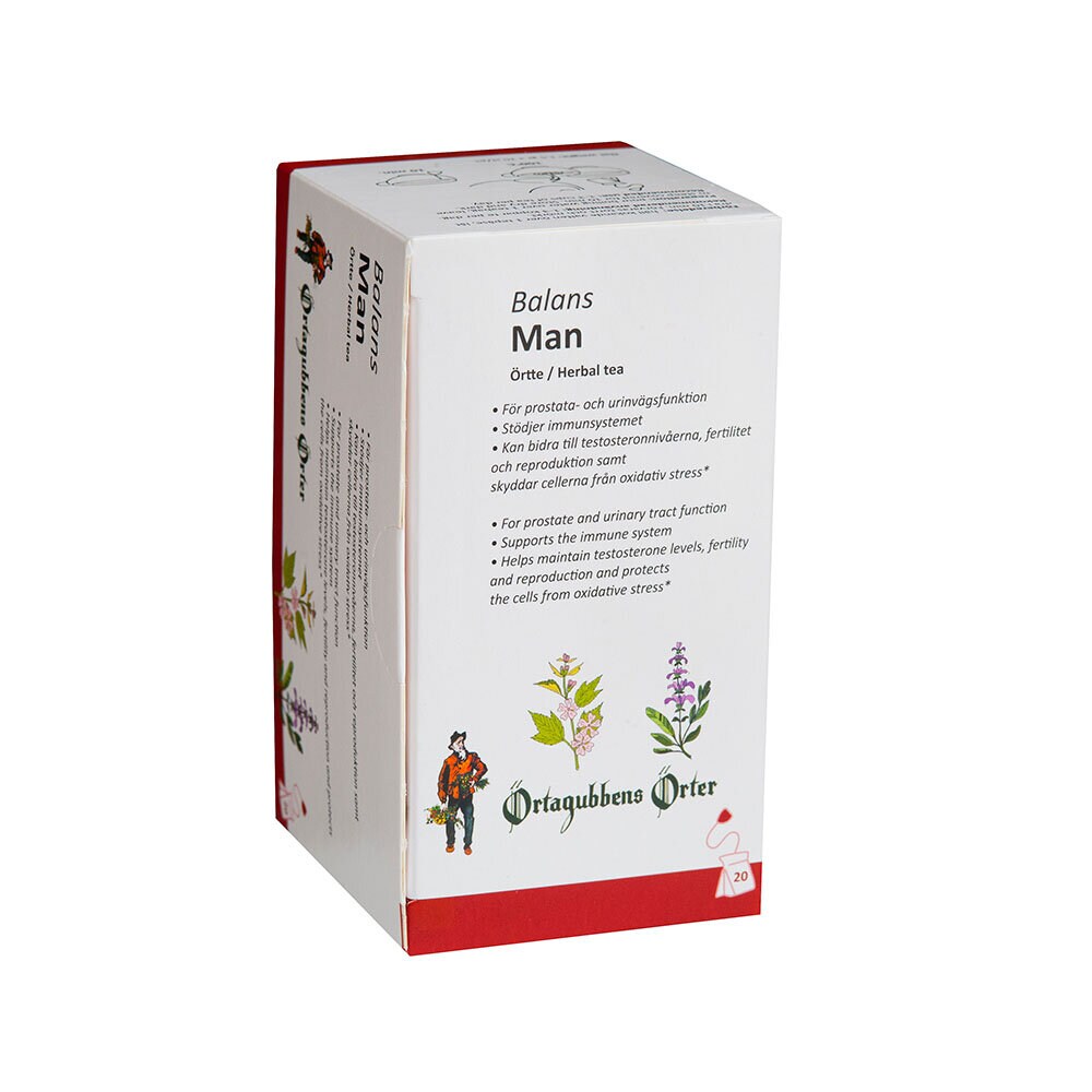 Örtagubben Balans Man 20 påsar