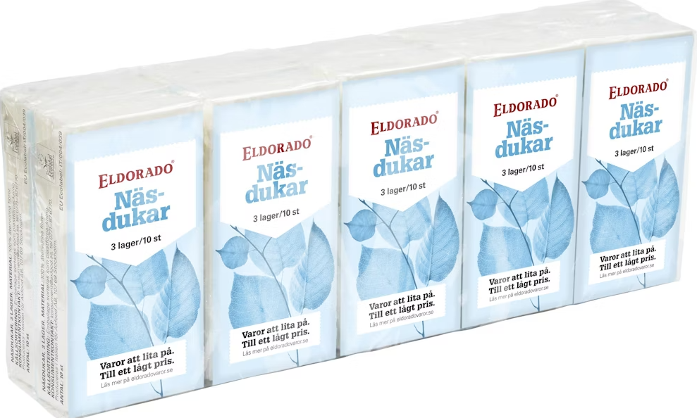 Eldorado Näsdukar 10 st