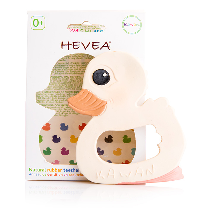 Hevea Bitring Naturgummi 0+ mån - KAWAN