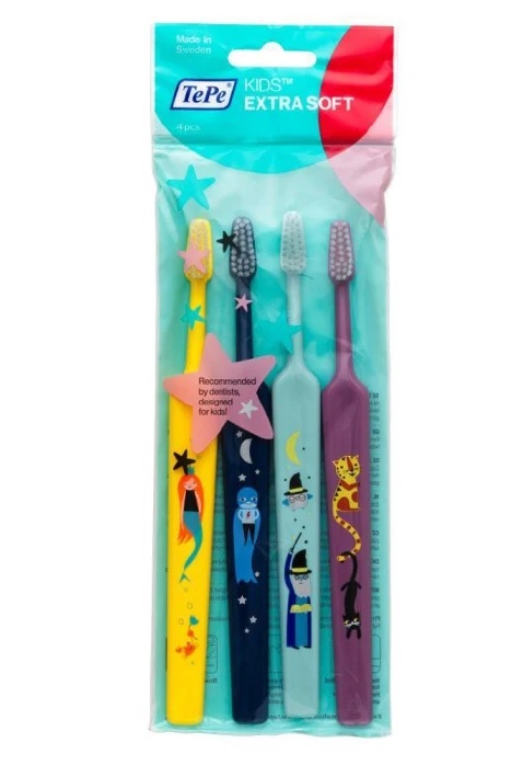 TePe Kids Extra Soft 4 st
