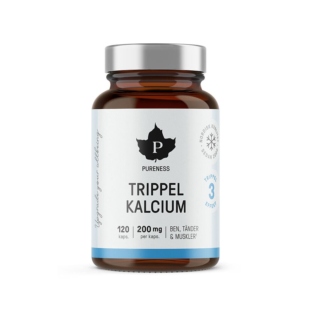 Pureness Trippel Kalcium 120 kapslar