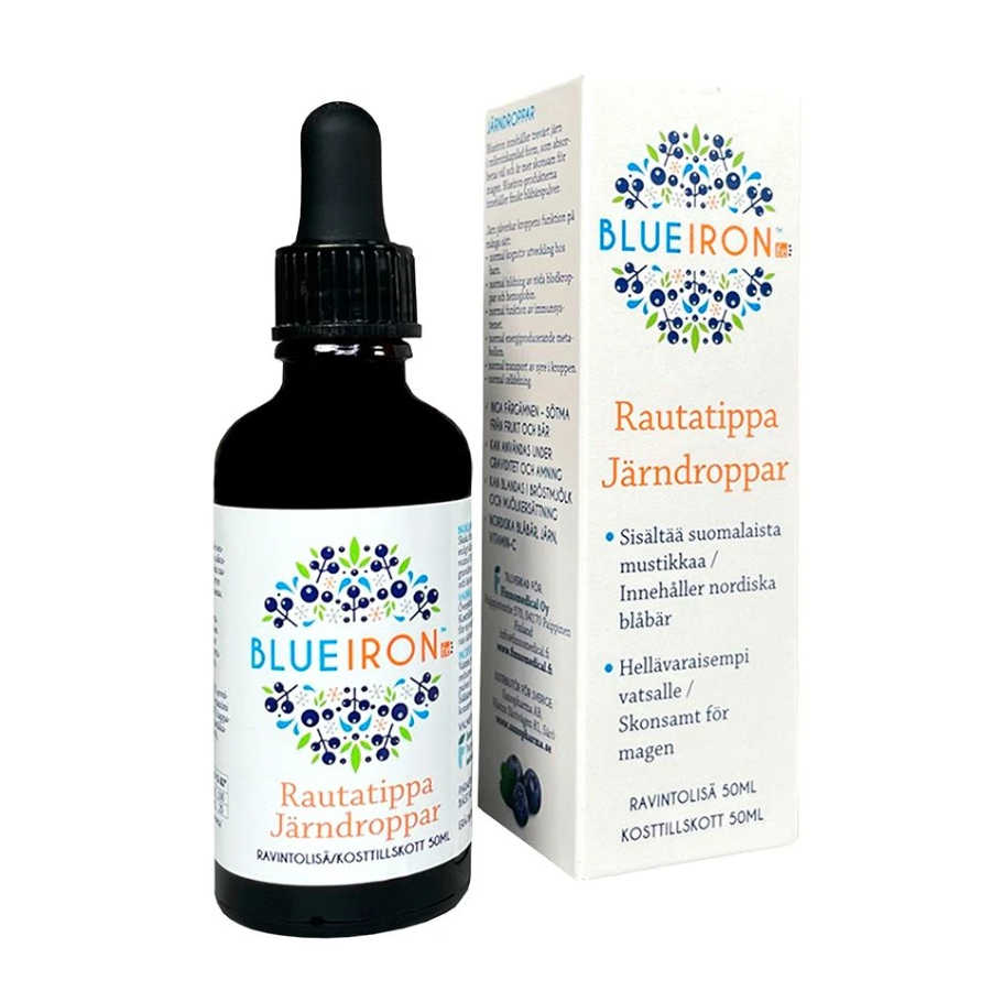 Blueiron Järndroppar 50 ml